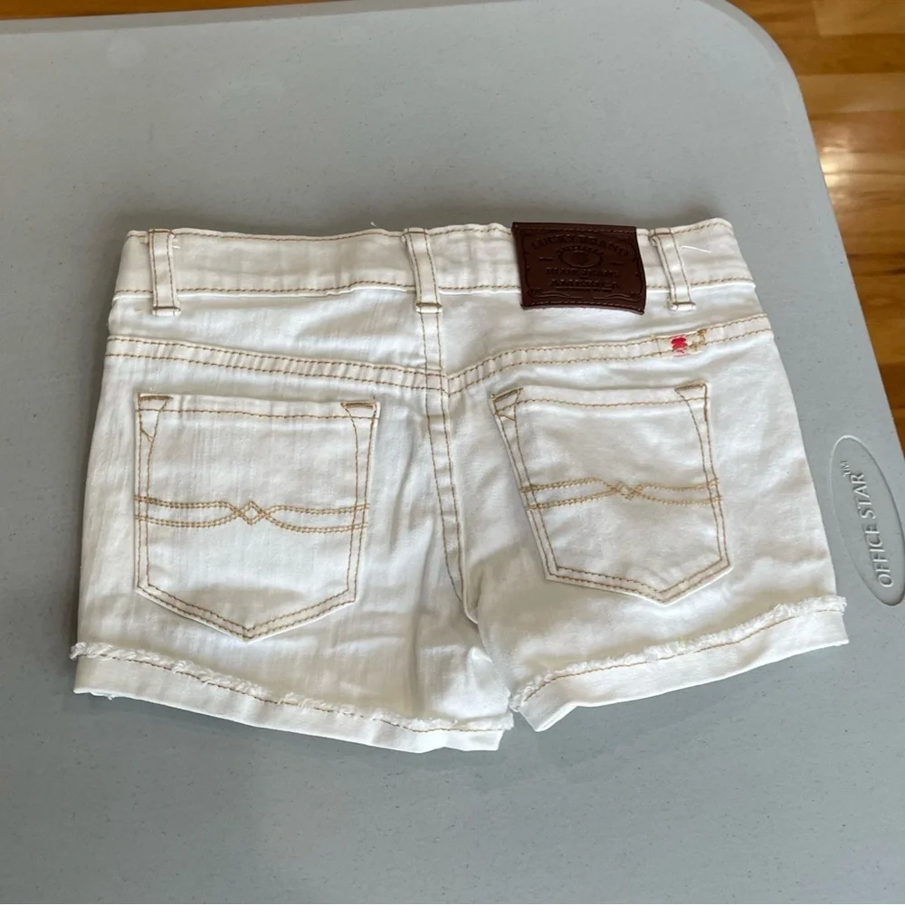 Lucky Brand new with tags size 6X cuffed Riley short summer jean NWT playtime